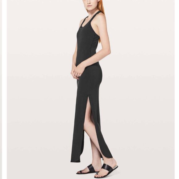 Lululemon Restore & Revitalize Dress Black - Picture 1 of 8